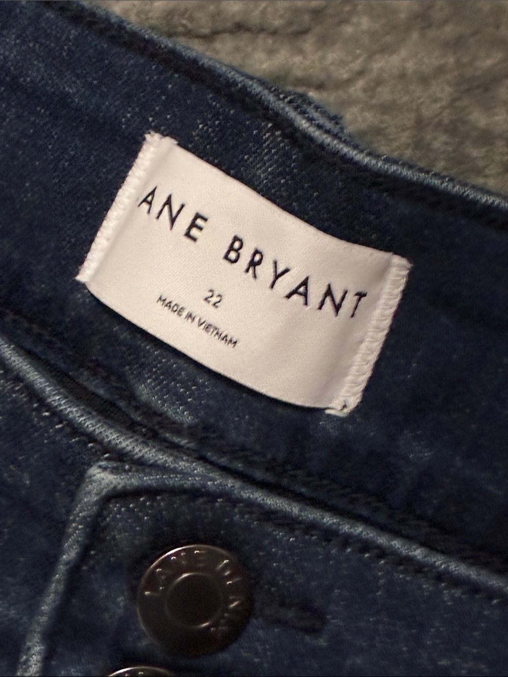 Lane Bryant Dark Blue Wide Leg Women’s Jeans - Picture 3 of 10